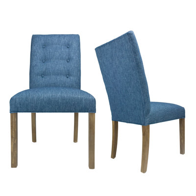 Chaise d'appoint capitonnée Earles
