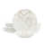 Abstrait or et blanc