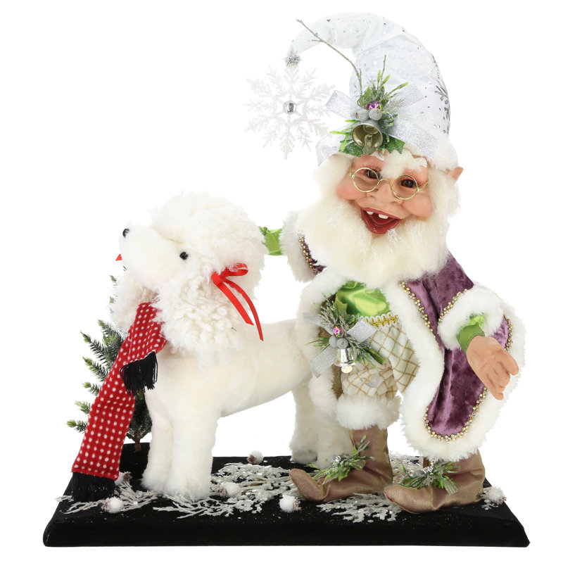 Christmas Snowflakes Magic Elf Tablescape