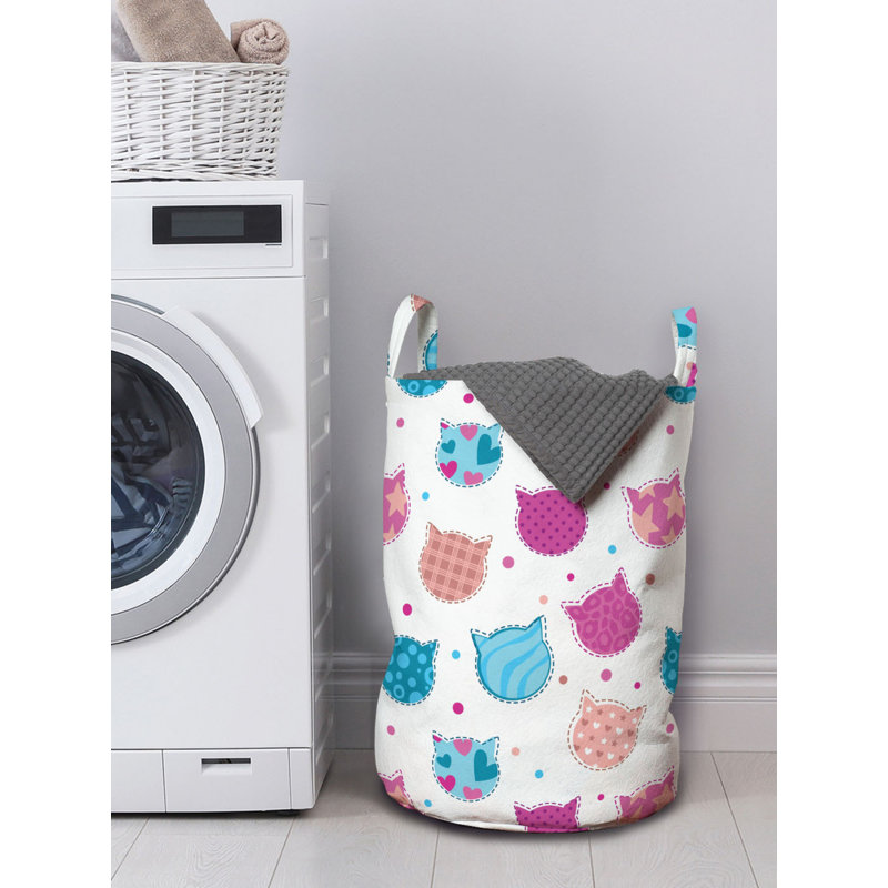 Fabric Laundry Bag with Handles