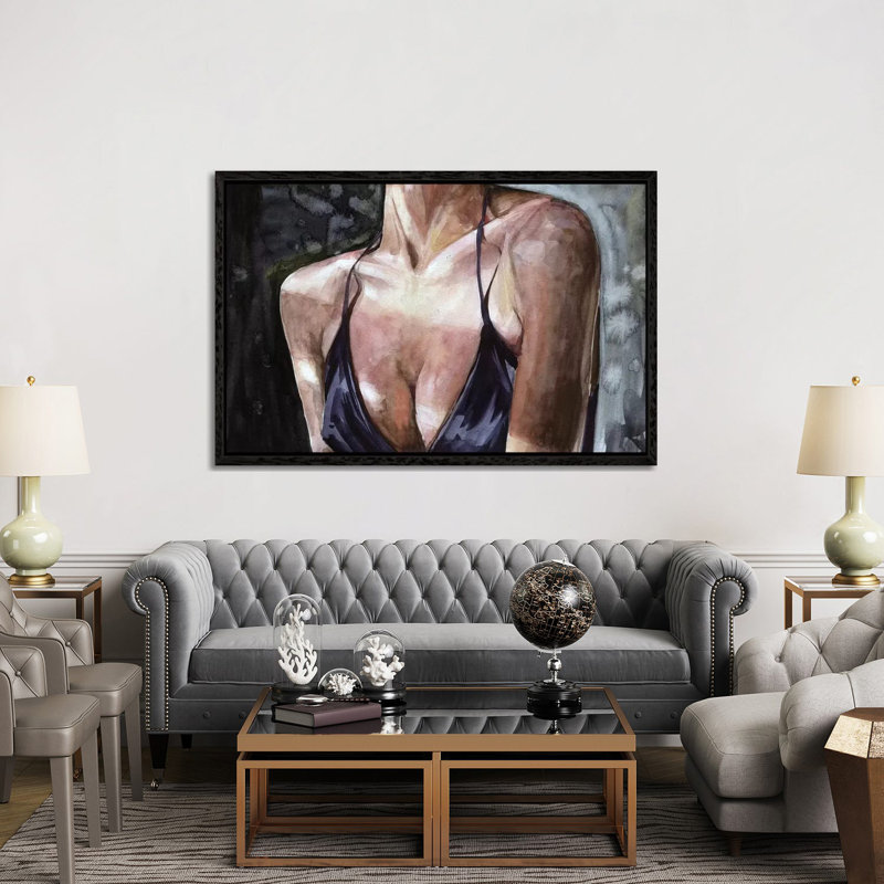 Light by Kira Balan - Gallery-Wrapped Canvas Giclée on Canvas, 152.5 cm H x 101.5 cm W, Black Floater Frame