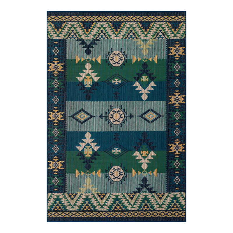 Ciudad Marlenia Indoor/Outdoor Area Rug, Rectangle 6'1" x 9'