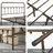 Classic Iron Platform Bed with High Headboard and Footboard-1832431515-1778892815