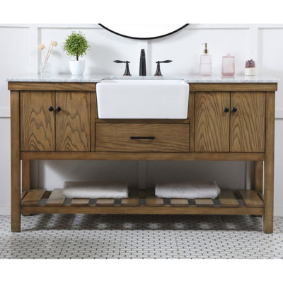 Meuble-lavabo simple 60 po Pelaghia