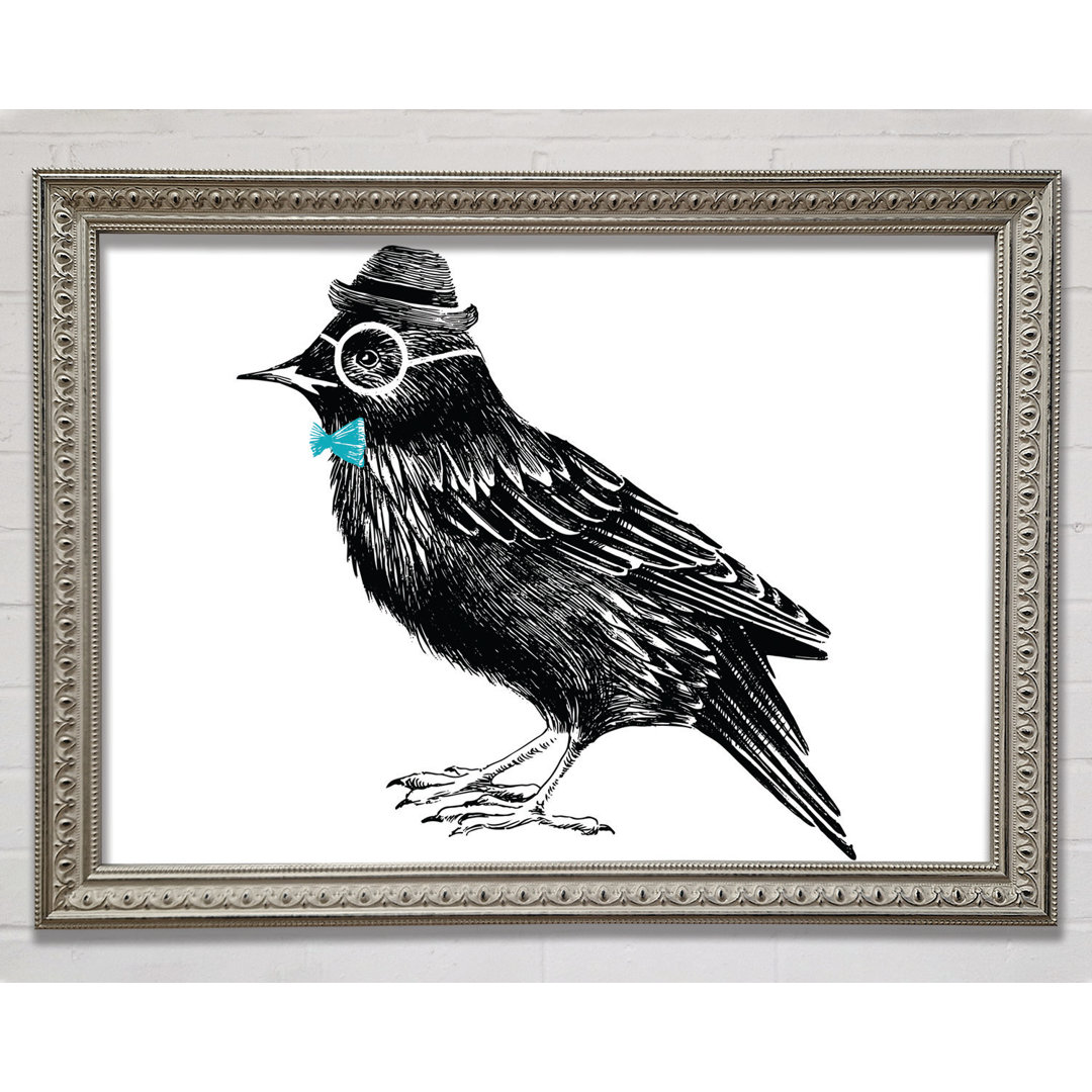 Hipster Crow - Druck