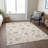 Machine Washable Indoor/Outdoor Cicel ACN1137 Ivory Rug-109489933