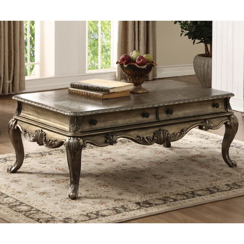 Table basse Renardo, Chêne rétro