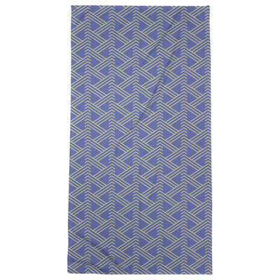 Serviette de plage zig zag classique