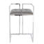 Tabouret en velours Harvey