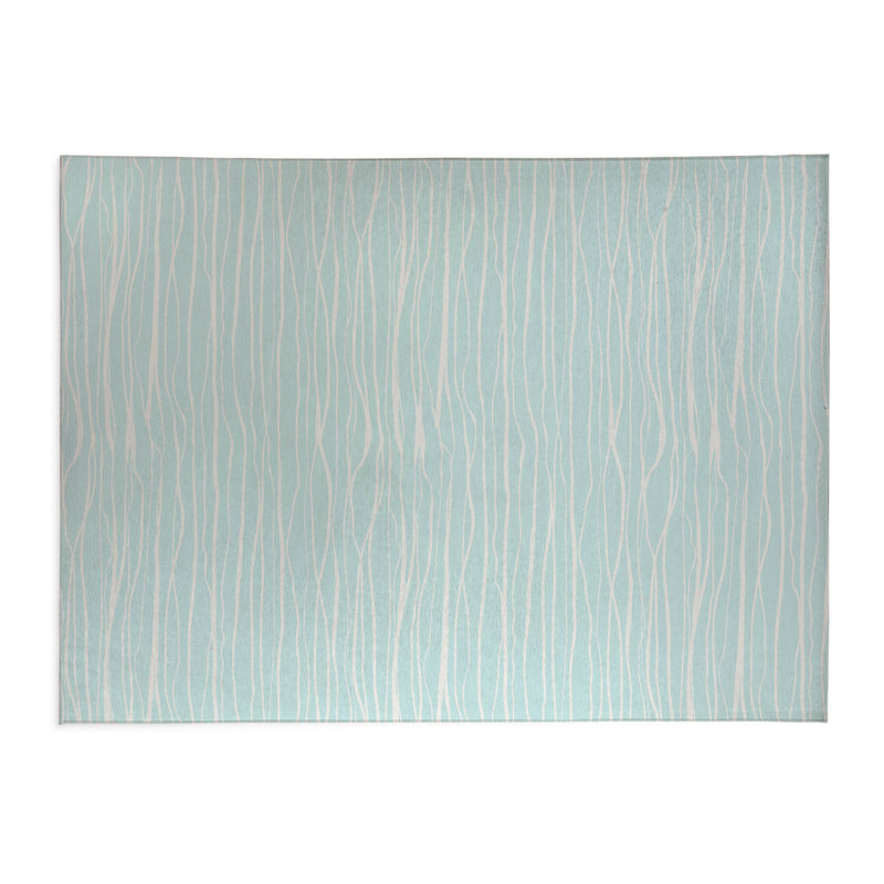 Tapis de bureau léger Legions, L 7 pi x L 5 pi, Bleu clair