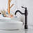 Single-Hole Single-handle Bathroom Faucet with Drain Assembly-93528333