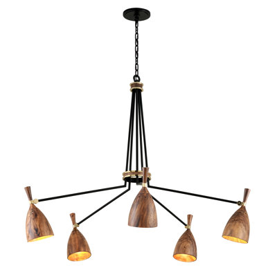 Lustre sphérique Spoutnik 5 lumières Utopia