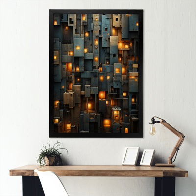 «Copper Canyons Skycrapers Cityscape I»