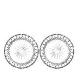 Waterford Mastercraft Heritage Lismore Plate 9in, Set of 2