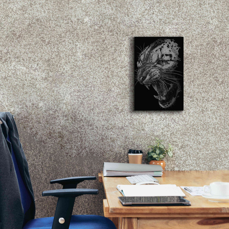 «Ire» par Barbara Keith - reproduction d'art sur toile tendue, H 12 po x l 18 po
