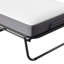 Lit portatif pliable avec matelas de qualité supérieure pour adultes, assurant un sommeil stable