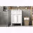 24-Inch French-Inspired Bathroom Vanity with Ceramic Sink and Soft-Close Doors-1409129183