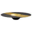 Magen Aluminum Round Striped Decorative Tray