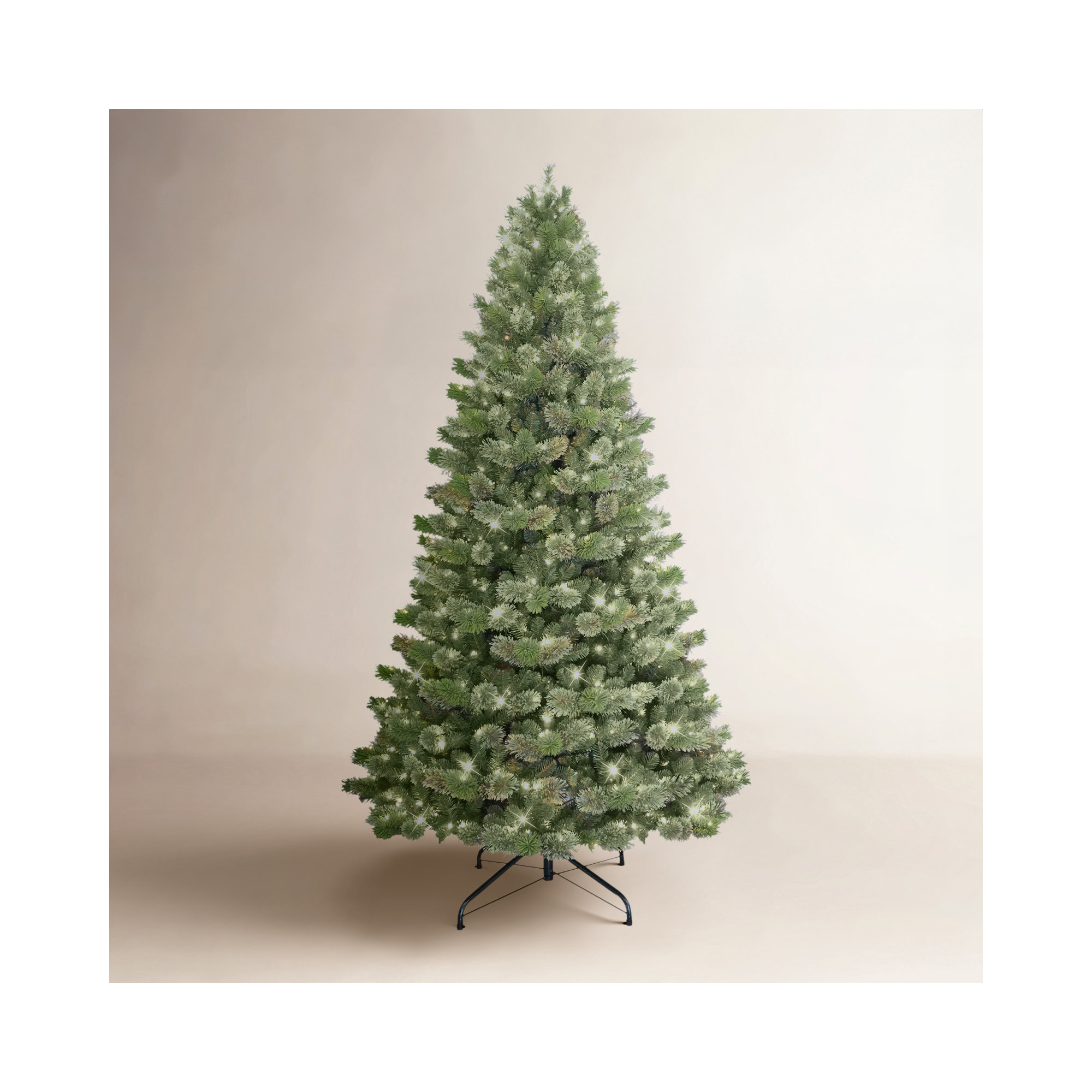 9' Pre-Lit Artificial Oklahoma Pine Tree