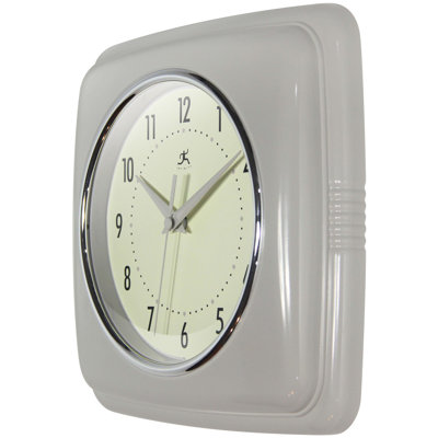 Orrwell Square Plastic Wall Clock