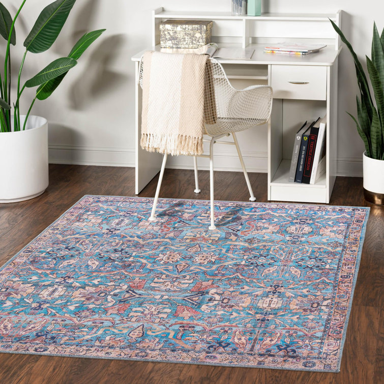 Tapis bleu Enger