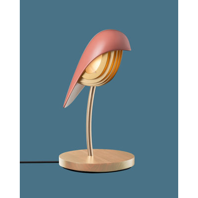 Desk Lamp BIRD Ivory White
