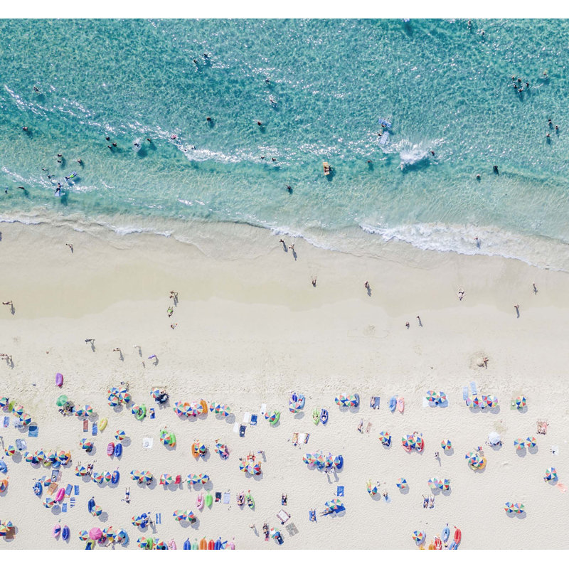 Bird's Eye View Print, Unframed, 38" H x 41" W