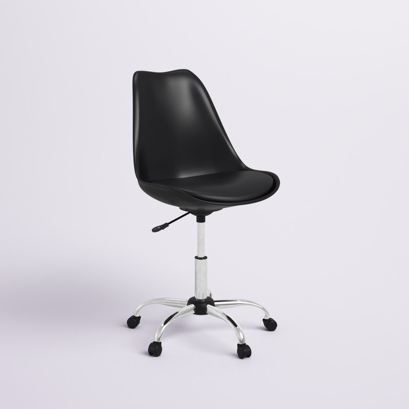 Chaise de travail Harland, Noir