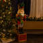Statue d'intérieur / extérieur en résine casse-noisette Karl the Christmas
