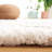 Aderita Shag Hand Tufted Performance Geometric Rug-1067437946