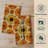 Polyester Floral Square Napkin