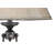 Revere Gunmetal Clear Table 27" Gunmetal with Clear Glass Table Lamp-134303967
