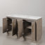 Ensemble de meuble-lavabo double 60 po Kamila-1247211501