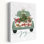 «Christmas Farm Truck - Joy», arbre de Noël contemporain abstrait, art naturel