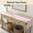 Pink Striped Table Runner 108" x 14"-27798594-27778789