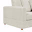 Canapé modulaire Basic, velours côtelé modulaire 6 pièces