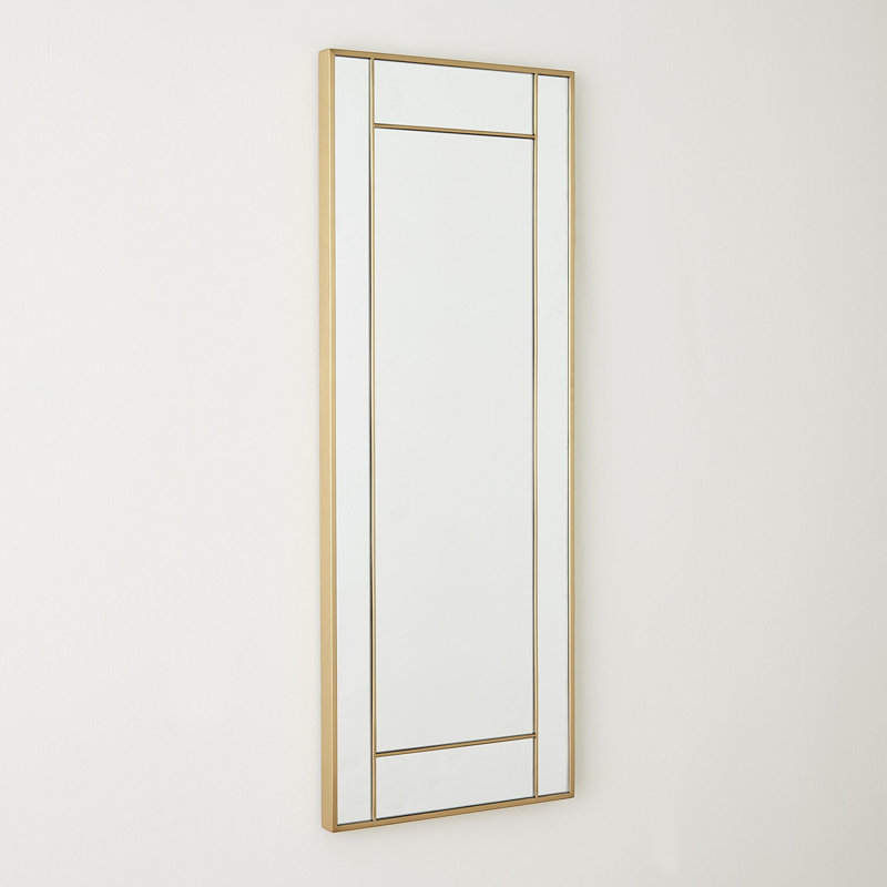 Block Rectangle Stainless Steel Mirror