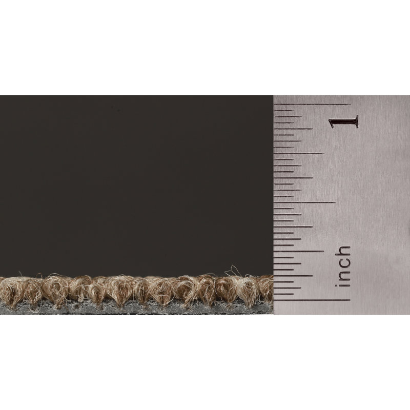 Carreaux de moquette en fibre de PET 24 po x 24 po Mohawk Basics (96 pieds carrés par carton - 24 carreaux), Noyer