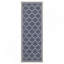 Pavillon de jardin bleu 5 pi 3 po X 7 pi 3 po Tapis intérieur / extérieur-1072126180