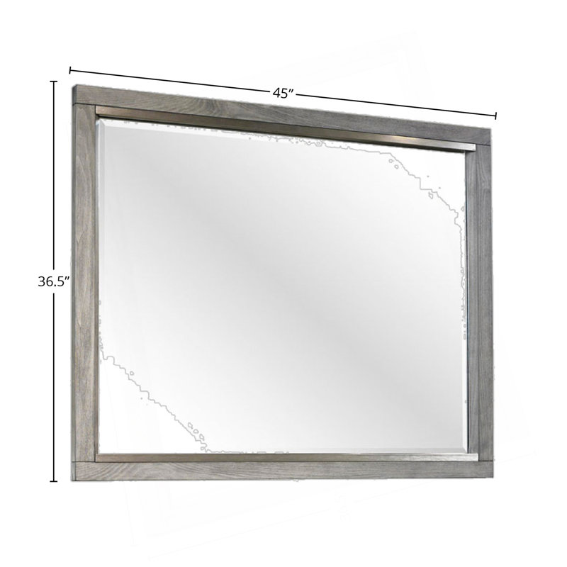 Miroir gris