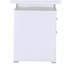 Bureau d'ordinateur blanc avec 2 tiroirs et armoire Rochelle-754219258