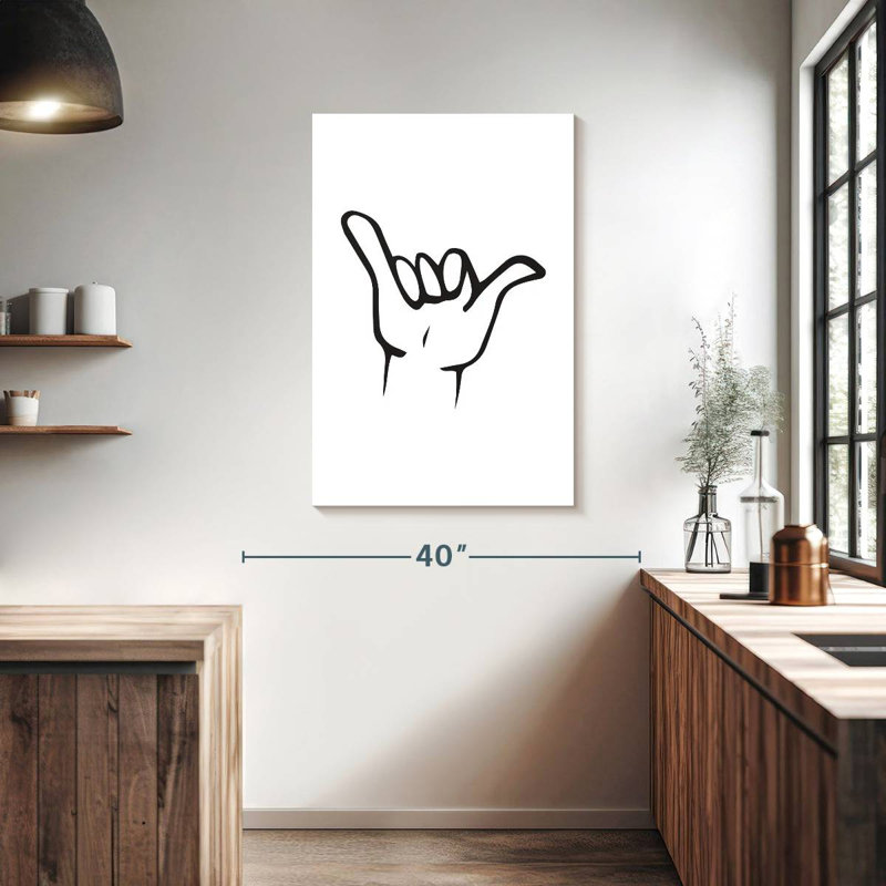 Shaka, 39" H x 26" W