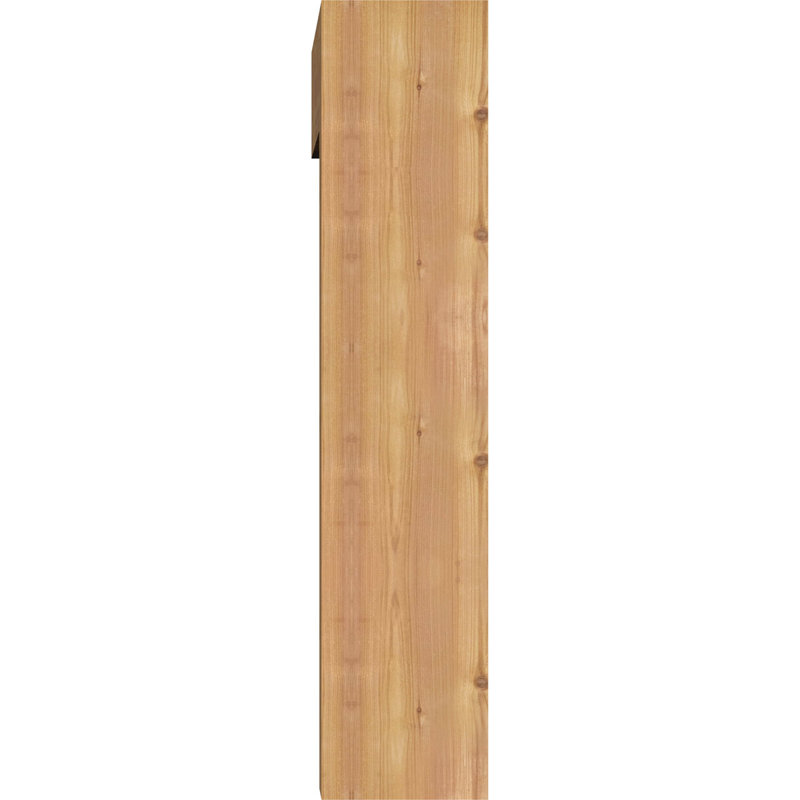 Support de bloc olympique avec entretoise décalée, 36 x 28, Cèdre rouge occidental de l 7 1/2 po (lisse)