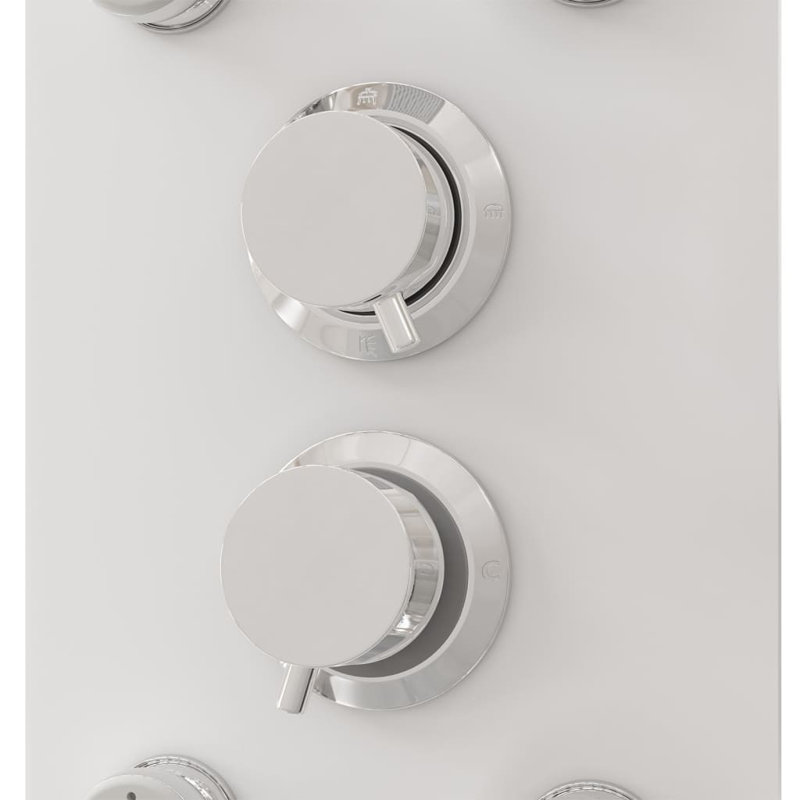 Reuter Shower Tower Panel, Sliver