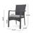 CORSICA KD DINING CHAIR