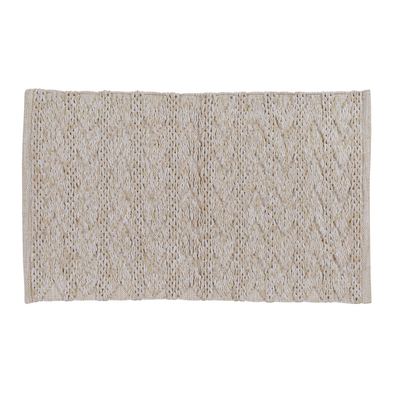 Keevagh Cotton Chevron Indoor Rug