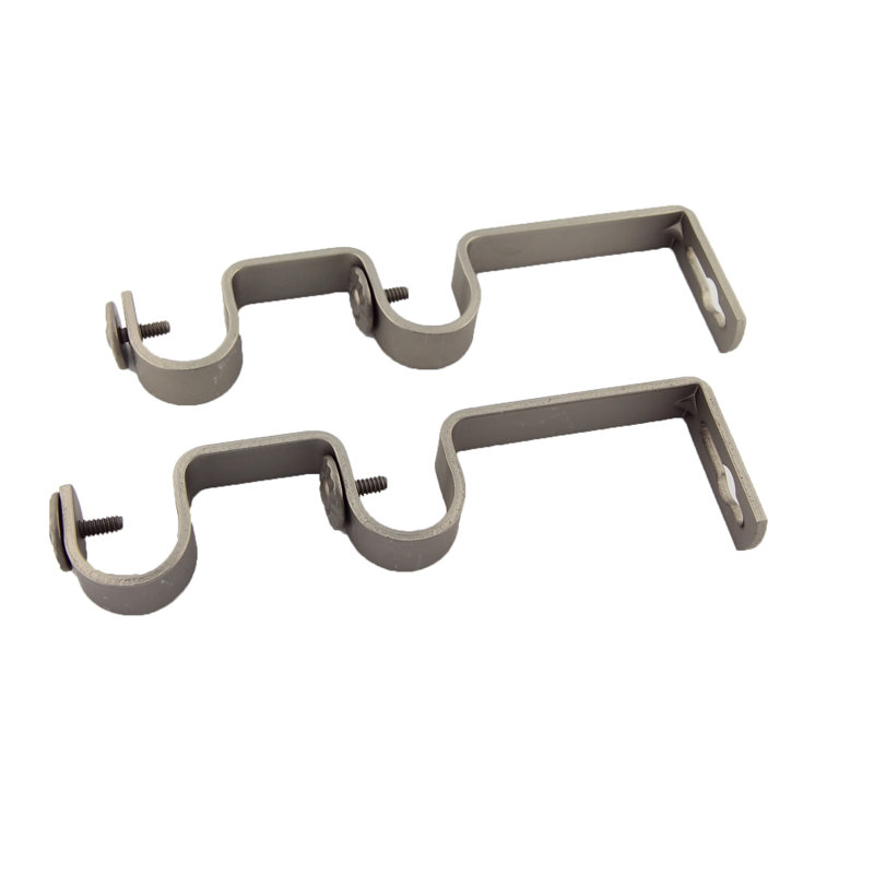 Beloit Steel Mounting Bracket, Satin Nickel