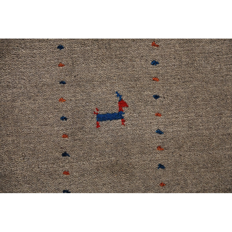 Tapis oriental tribal Gabbeh 6 x 8