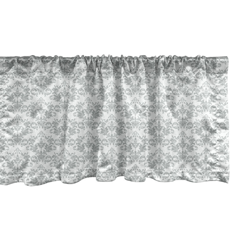 Ensemble de 2 lustres à motifs damassés Ambesonne, L 54 po x L 18 po