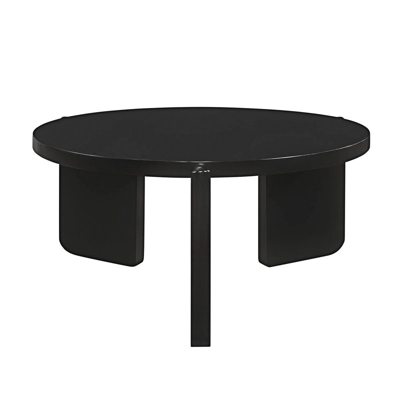 Table basse ronde en bois